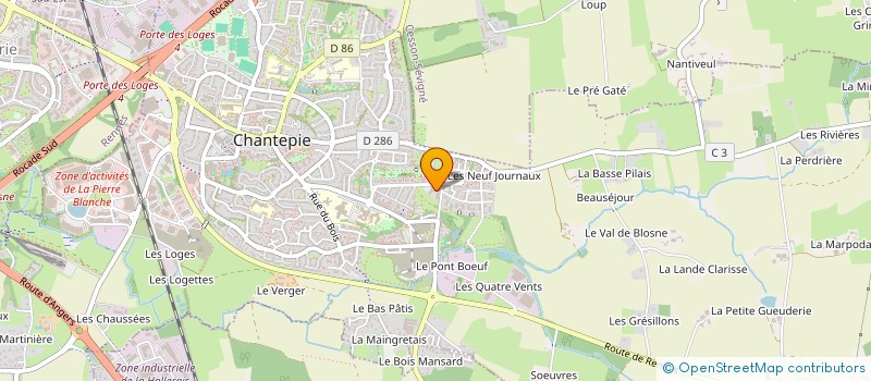 localisation de l'entreprise SEA CHANTEPIE  CHANTEPIE