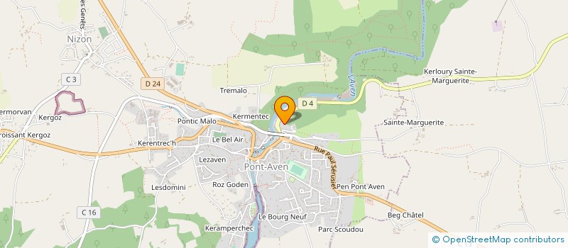 localisation de l'entreprise SEA DEAL à PONT-AVEN
