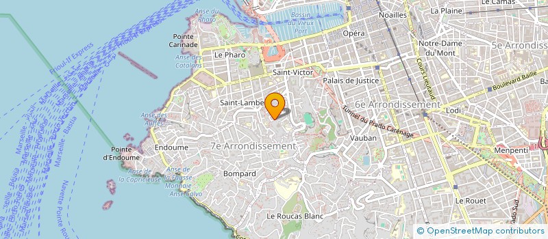 localisation de l'entreprise SEA & HOME à MARSEILLE