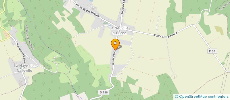 localisation de l'entreprise SEA IMMO  LA NEUVILLE-DU-BOSC