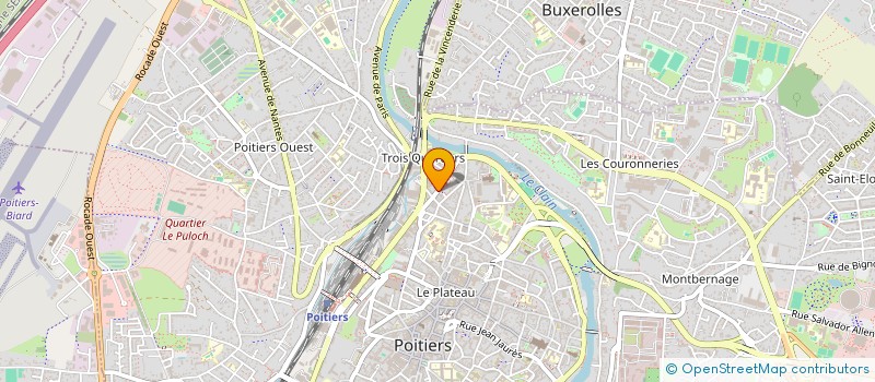 localisation de l'entreprise SEA INTERNATIONALE à POITIERS