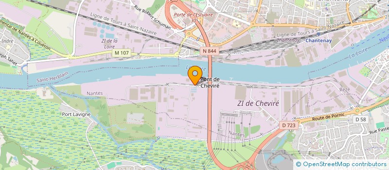 localisation de l'entreprise SEA - INVEST NANTES à NANTES