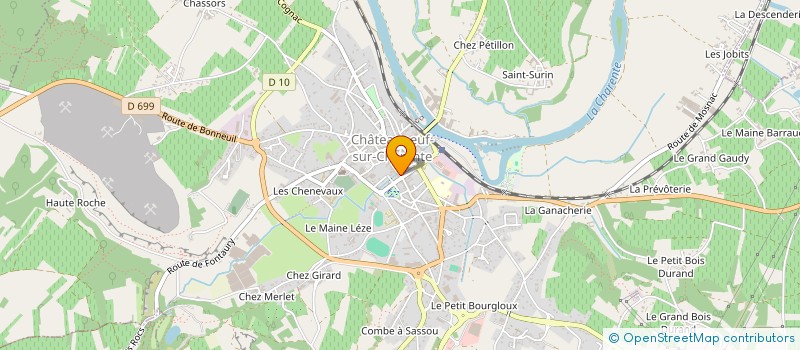 localisation de l'entreprise SEA LEADER LEARNING à CHATEAUNEUF-SUR-CHARENTE
