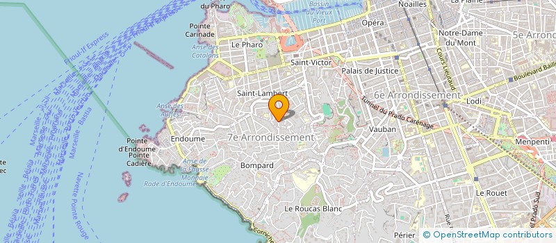 localisation de l'entreprise SEA LINE INVEST  MARSEILLE