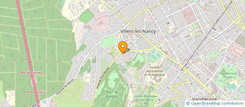 localisation de l'entreprise SEA MARCONI FRANCE  VILLERS-LES-NANCY