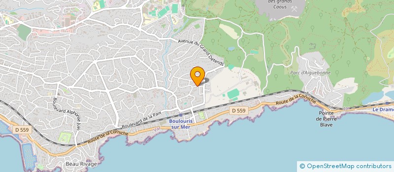 localisation de l'entreprise SEA MOTORS  SAINT RAPHAEL