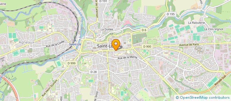 localisation de l'entreprise SEA OF GAME  SAINT-LO