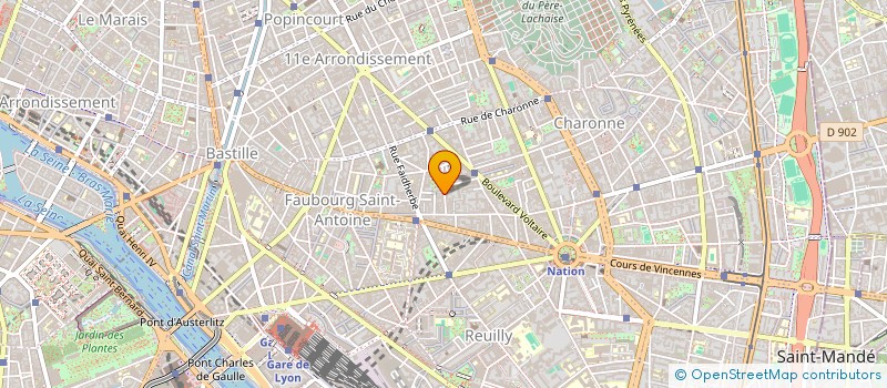 localisation de l'entreprise SEA SHOW  PARIS