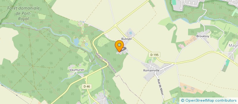 localisation de l'entreprise SEA SKY  MAGNY-LES-HAMEAUX