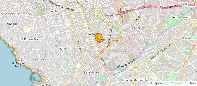 localisation de l'entreprise SEA SUD EST ALARME à MARSEILLE