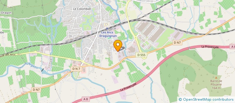localisation de l'entreprise SEA TECH ET FUN EUROPE à LES ARCS