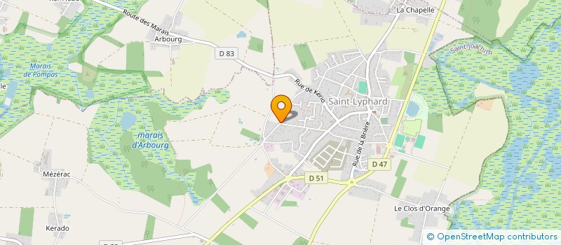 localisation de l'entreprise SEA TOBY  SAINT-LYPHARD