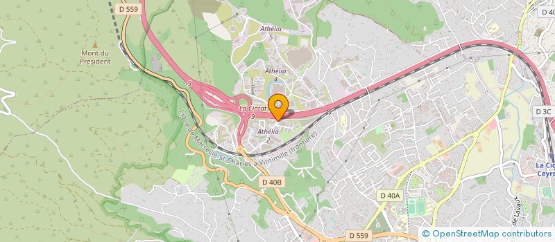 localisation de l'entreprise SEA TPI  LA CIOTAT