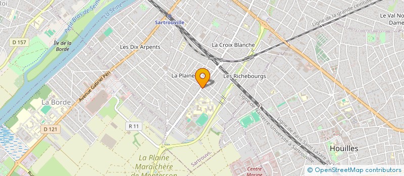 localisation de l'entreprise SEA UP à SARTROUVILLE