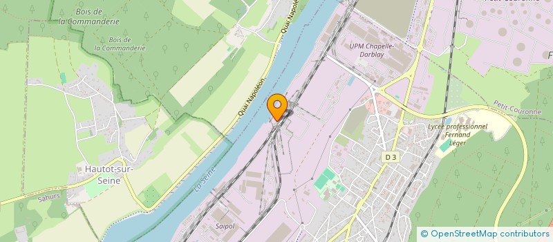 localisation de l'entreprise SEA-UP  GRAND-COURONNE