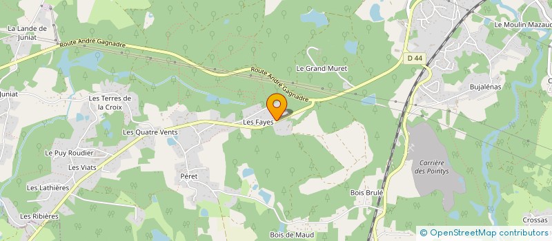 localisation de l'entreprise SEA VIEW 3  AMBAZAC