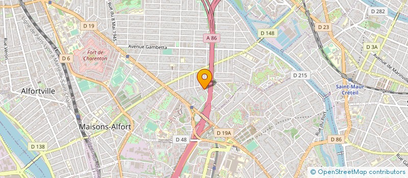 localisation de l'entreprise SEA2N NRJ  MAISONS-ALFORT