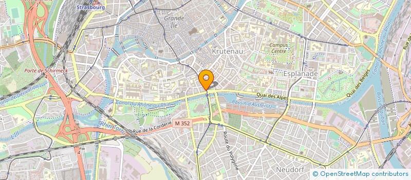 localisation de l'entreprise SEA2P à STRASBOURG