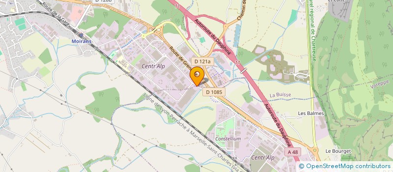 localisation de l'entreprise SEA3S  MOIRANS