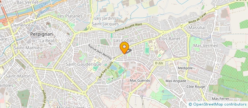 localisation de l'entreprise SEA6  PERPIGNAN