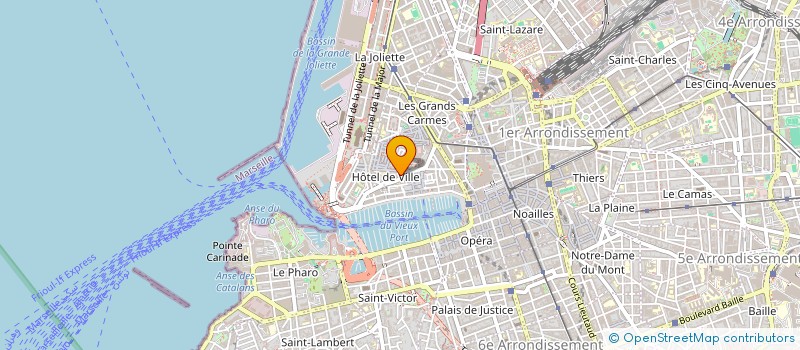 localisation de l'entreprise SEAB  MARSEILLE