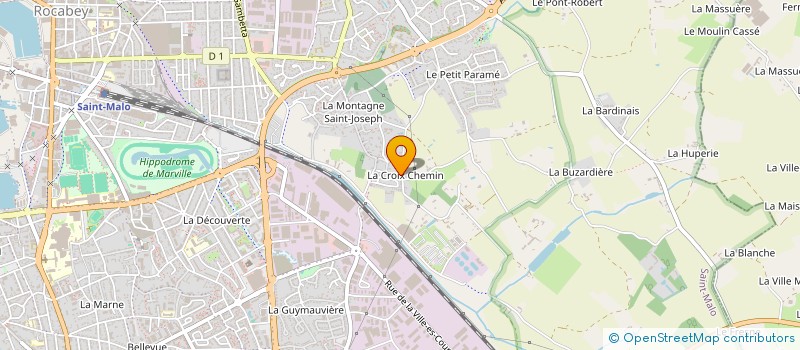 localisation de l'entreprise SEABAR  SAINT-MALO