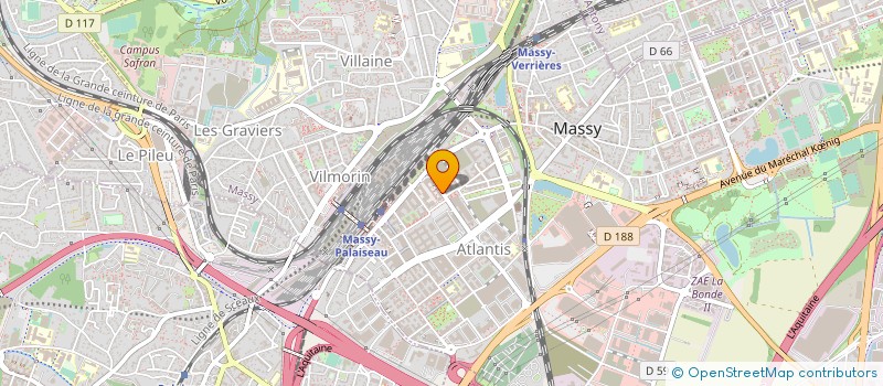 localisation de l'entreprise SEABED GEOSOLUTIONS SAS à MASSY