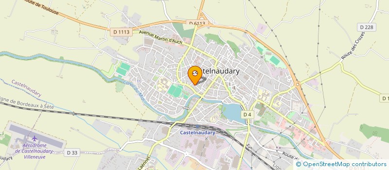 localisation de l'entreprise SEABELT  CASTELNAUDARY