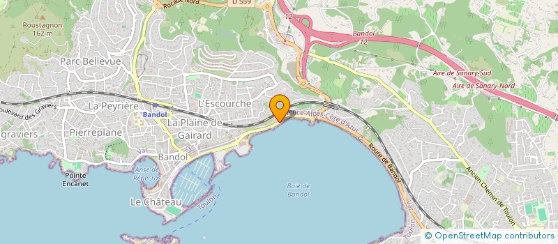 localisation de l'entreprise SEABREEZE  BANDOL