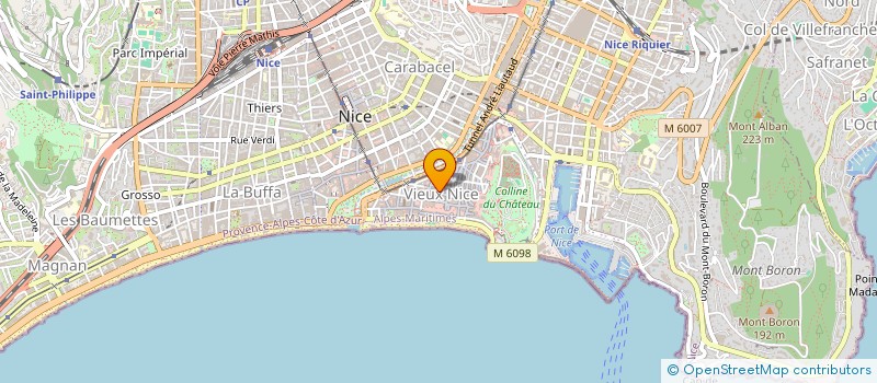 localisation de l'entreprise SEABRIGHT CAPITAL  NICE