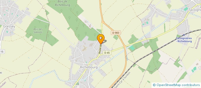 localisation de l'entreprise SEACKL78  RICHEBOURG