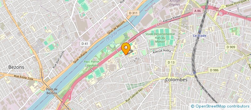 localisation de l'entreprise SEAD MOBILITY à COLOMBES