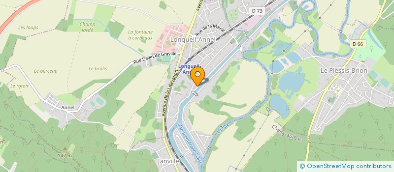 localisation de l'entreprise SEAFLUV  LONGUEIL-ANNEL