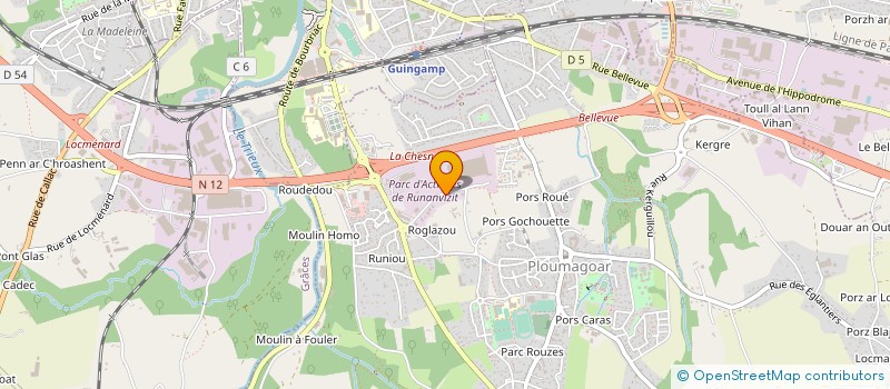 localisation de l'entreprise SEAFOOD  PLOUMAGOAR