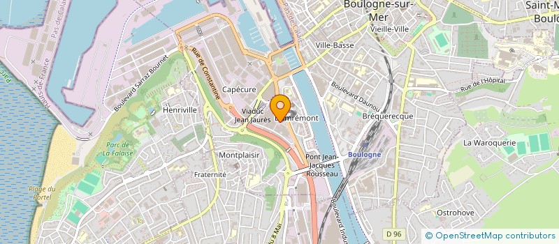 localisation de l'entreprise SEAFOOD LINK BOULOGNE LOGISTIC & TRANSPORT à BOULOGNE-SUR-MER