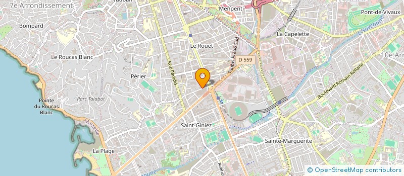 localisation de l'entreprise SEAFOODIA à MARSEILLE