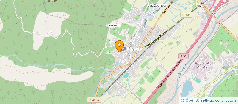 localisation de l'entreprise SEAGLE  PEYRUIS