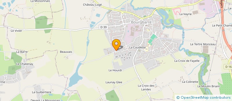 localisation de l'entreprise SEAGLES  BOURGBARRE