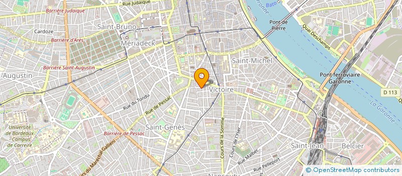 localisation de l'entreprise SEAGREEN ACCASTILLAGE à BORDEAUX