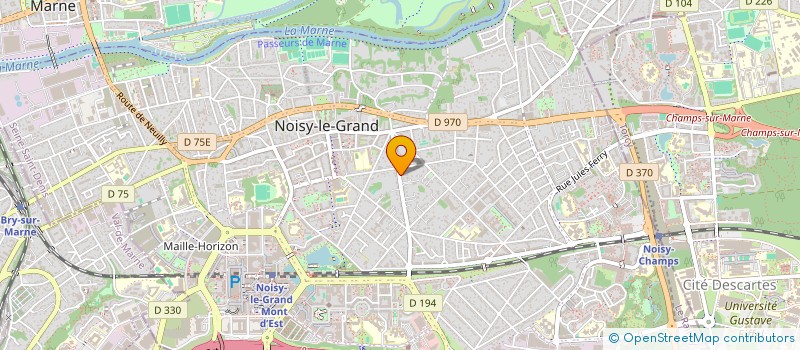 localisation de l'entreprise SEAGULL à NOISY-LE-GRAND
