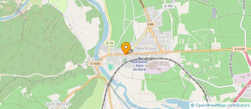 localisation de l'entreprise SEAH SOC EQUIPEMENT AMELIORATION HABITAT  REMOULINS