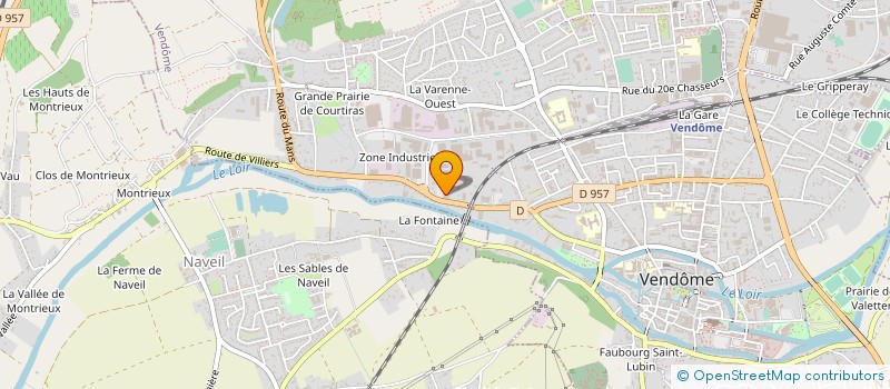 localisation de l'entreprise SEAILLES ET TISON à VENDOME