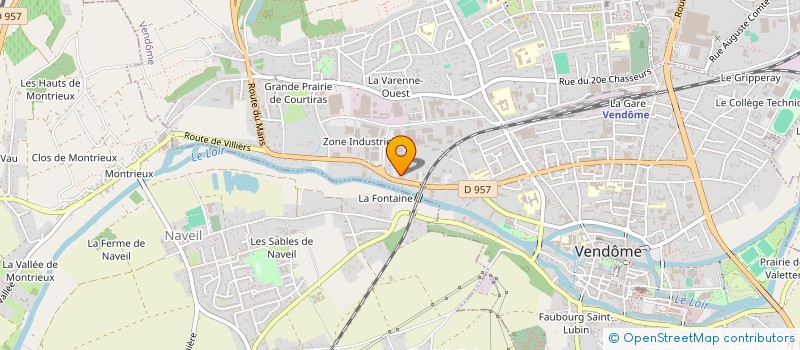 localisation de l'entreprise SEAILLES ET TISON à VENDOME