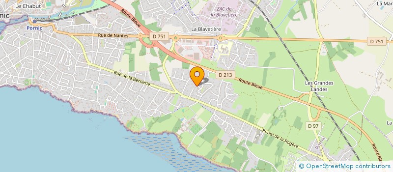 localisation de l'entreprise SEAINVEST à PORNIC