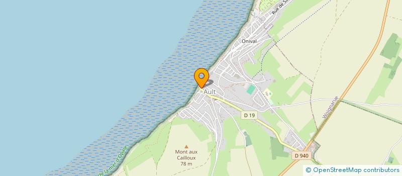 localisation de l'entreprise SEAJO  AULT