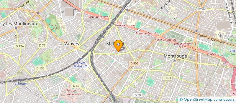 localisation de l'entreprise SEAL à MALAKOFF