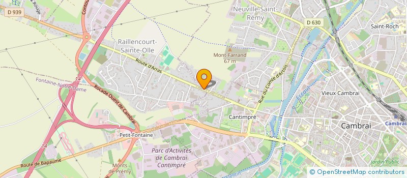 localisation de l'entreprise SEAL NORD  NEUVILLE-SAINT-REMY