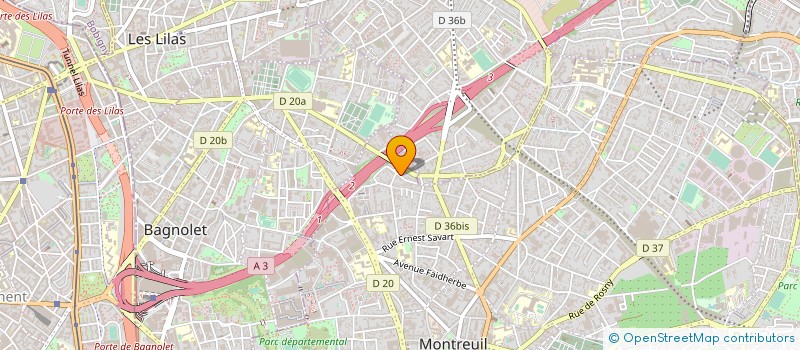 localisation de l'entreprise SEAL SOCIETE DES ETABLISSEMENTS AKRAM ET LANGRADE à MONTREUIL