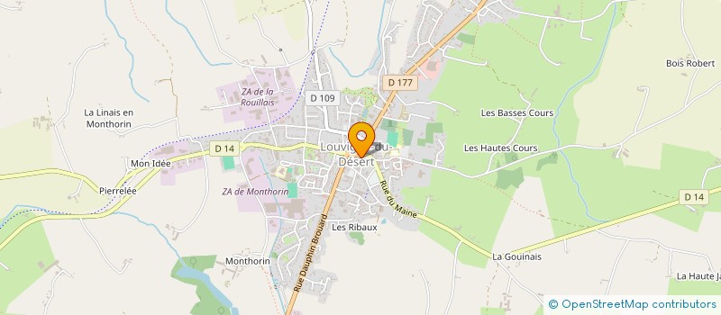 localisation de l'entreprise SEAL2L  LOUVIGNE-DU-DESERT