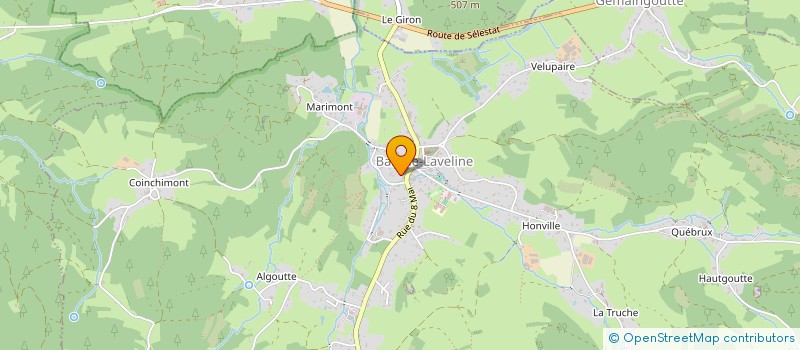 localisation de l'entreprise SEALAND  BAN-DE-LAVELINE